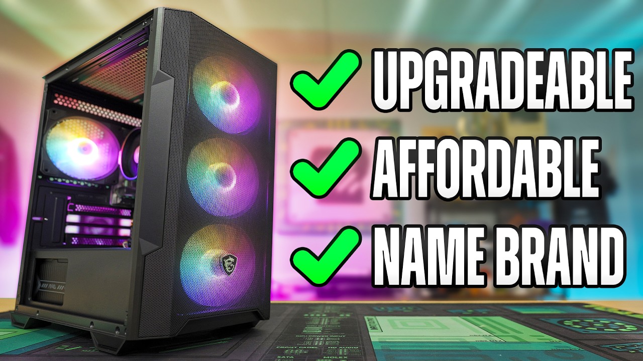 We Found the PERFECT Starter Prebuilt Gaming PC