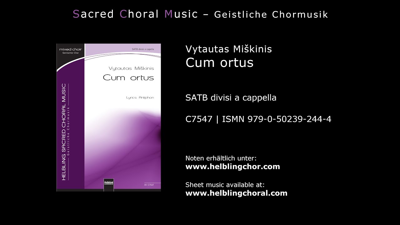 Vytautas Miškinis - Cum ortus