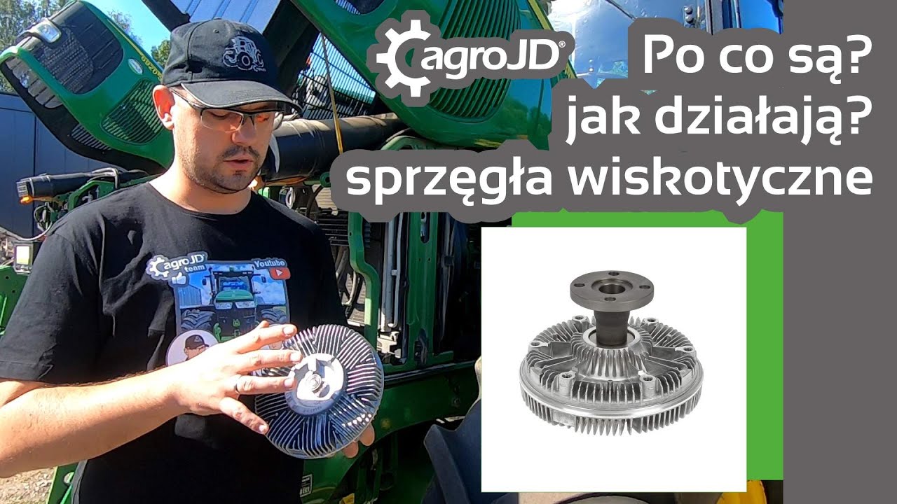 Jak ochłodzić swój ciągnik w gorące dni? Sprzęgła wiskotyczne w ciągnikach John Deere.