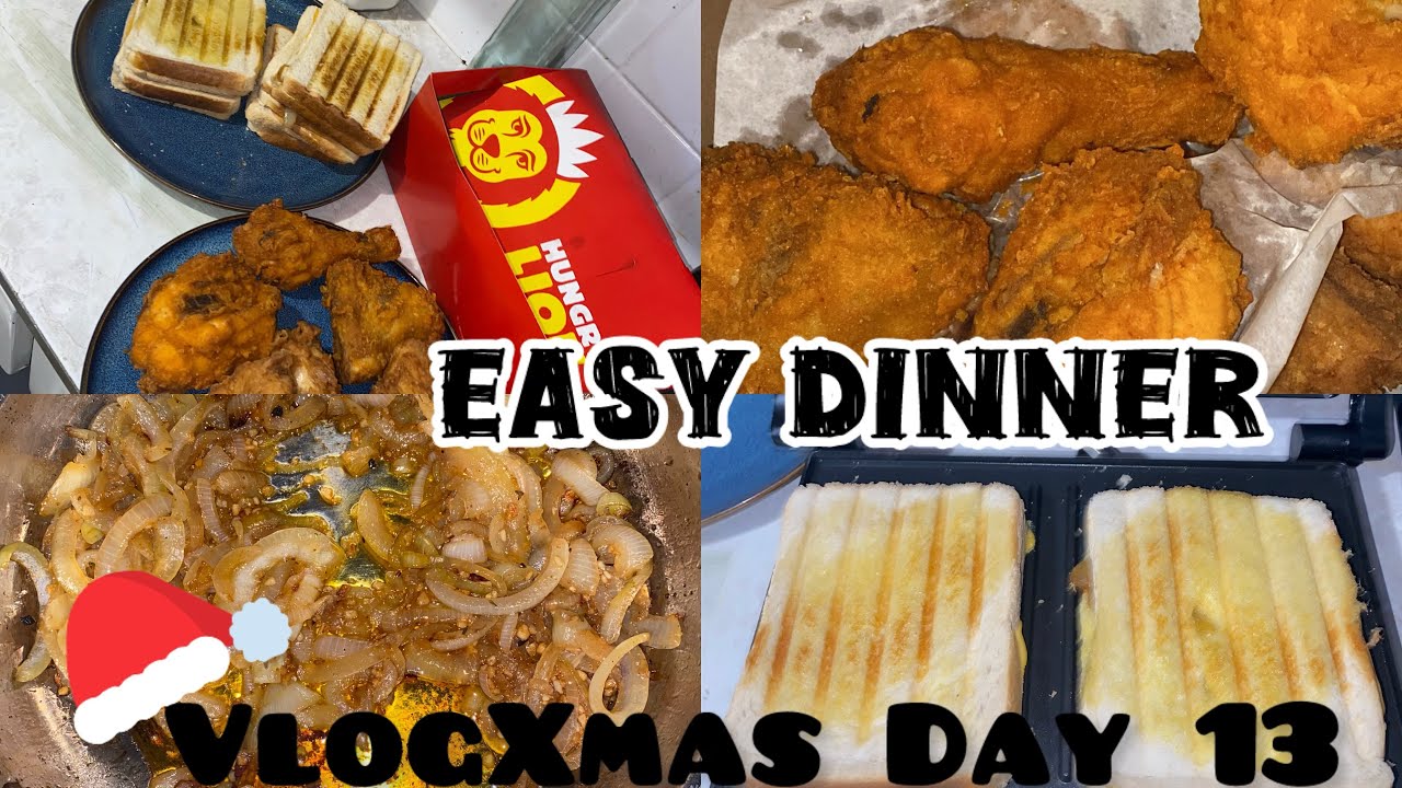 VlogXmas 🎄 Day 13/ Easy Dinner  / Namibian YouTuber🇳🇦