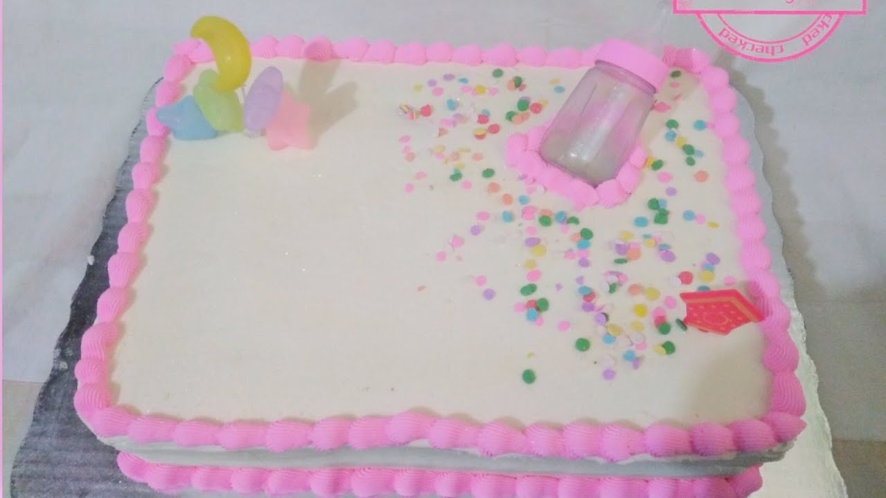Pastel Baby Shower 👶🎂 | Decoración Paso a Paso Fácil y Hermosa