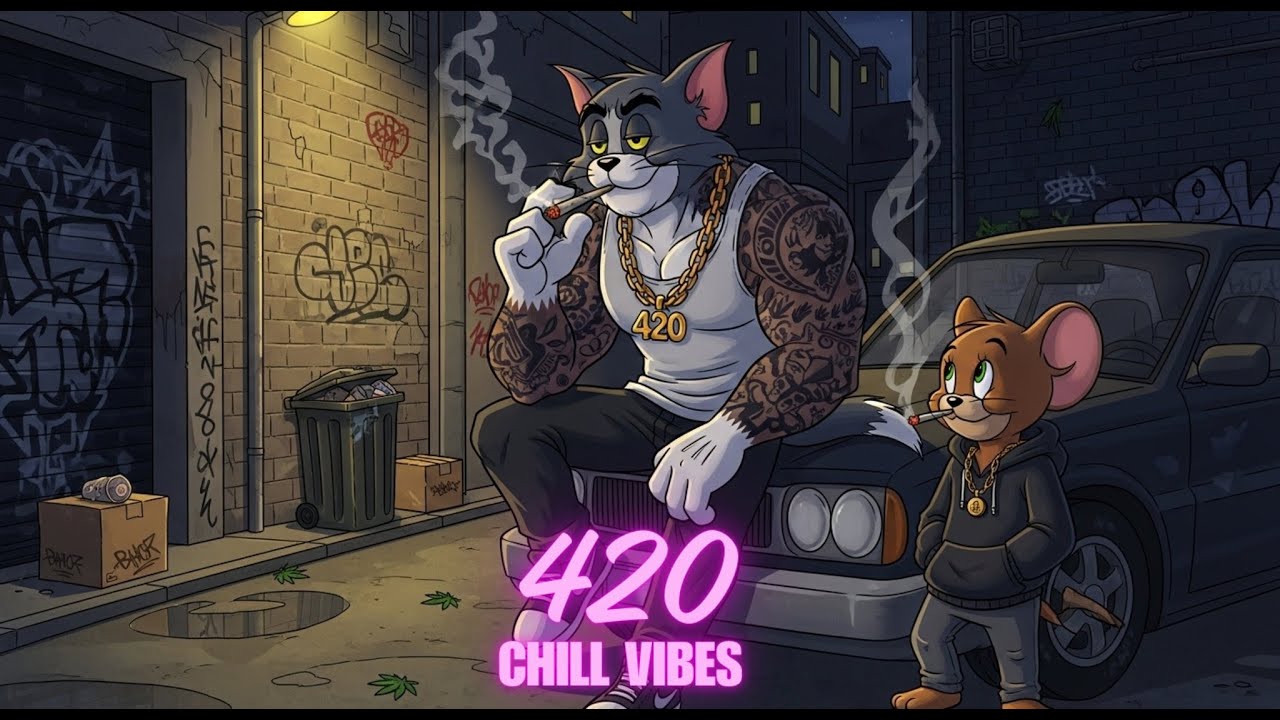 Purple Haze 420 Night Vibes | Stoner Rap & Bluesy Hip-Hop