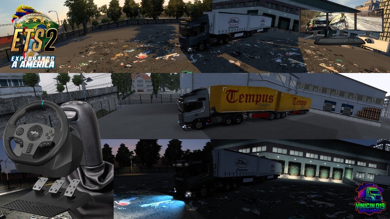 EAA Comboio 128 Players🚛🚚 Rodando pela Marques LOG🚦Caminhoneiro Virtual⛽ Pxn v9🕹️ 3 telas📺