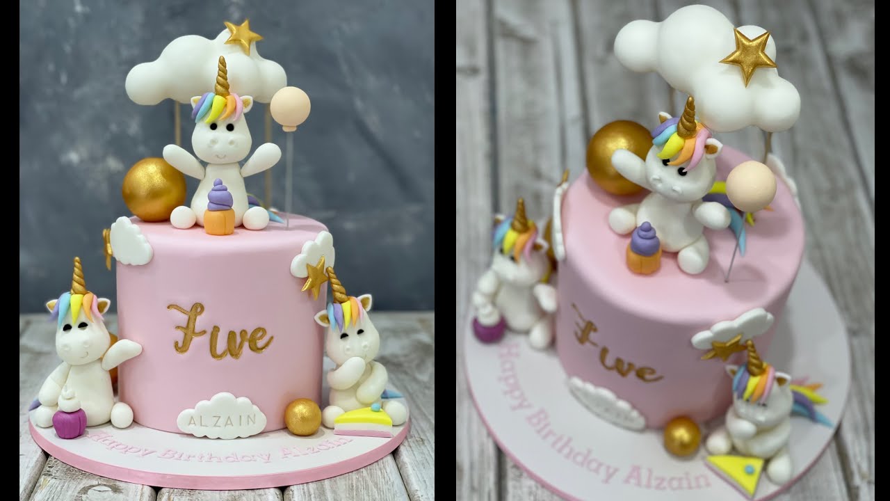 Baby Unicorn Cake