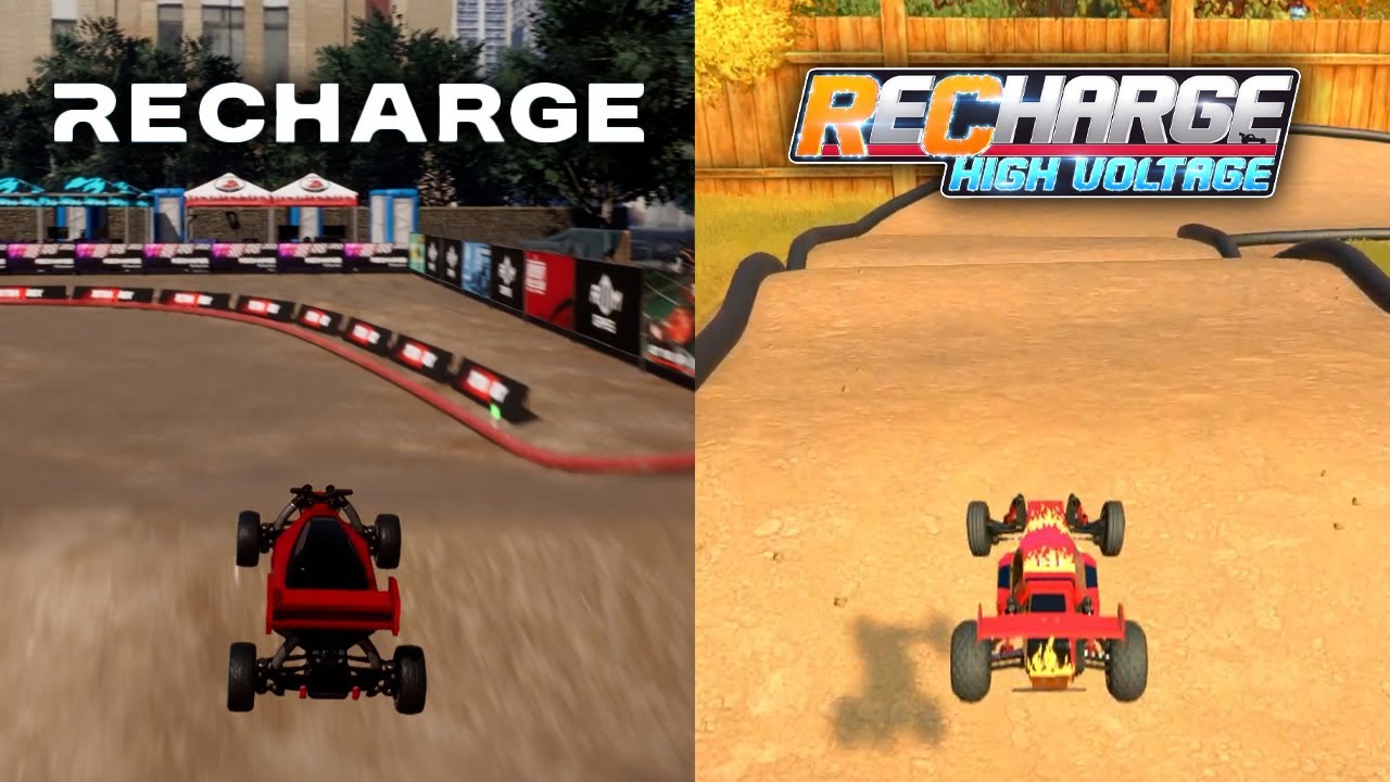 Recharge vs ReCharge RC: High Voltage | Gameplay Comparison