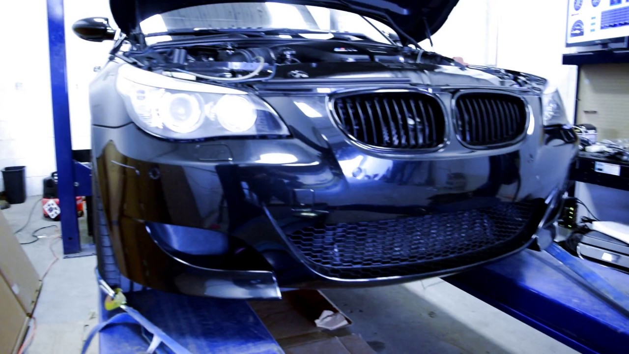 BMW E60 M5 V10 Tuned with SuperSprint Headers