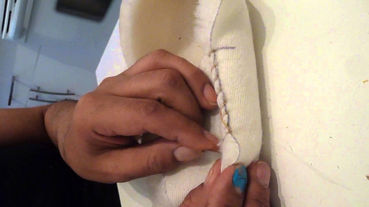 Sewing Northern Woodland Style Moccasins 3 of 4