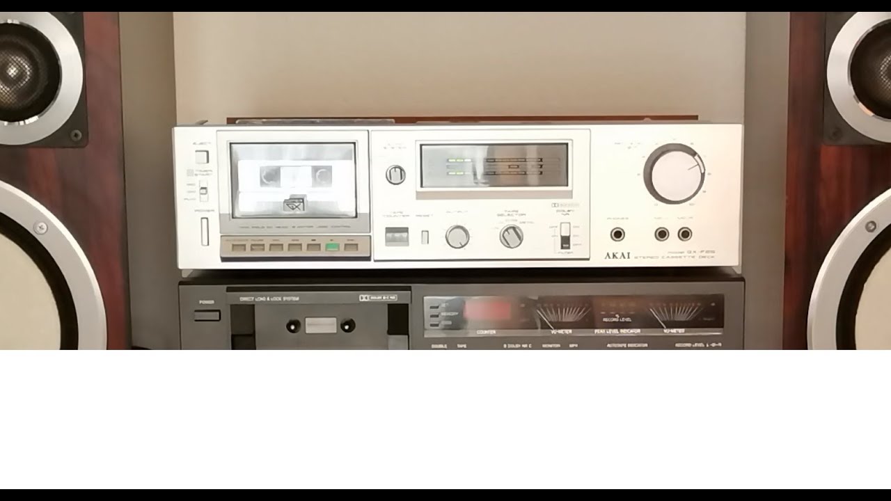 настройка AKAI GX-f25