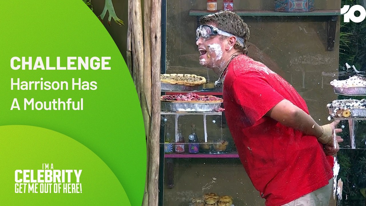 Harrison Uses His Cheesy Smile To Dig For Stars ⭐️ | I'm A Celebrity.. Get Me Out Of Here! Australia