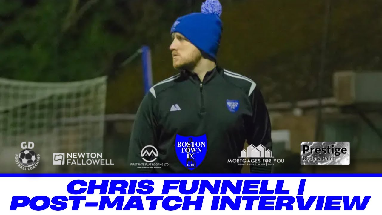 Post-Match Reaction | Chris Funnell on 3-2 Win Over Ashby Ivanhoe