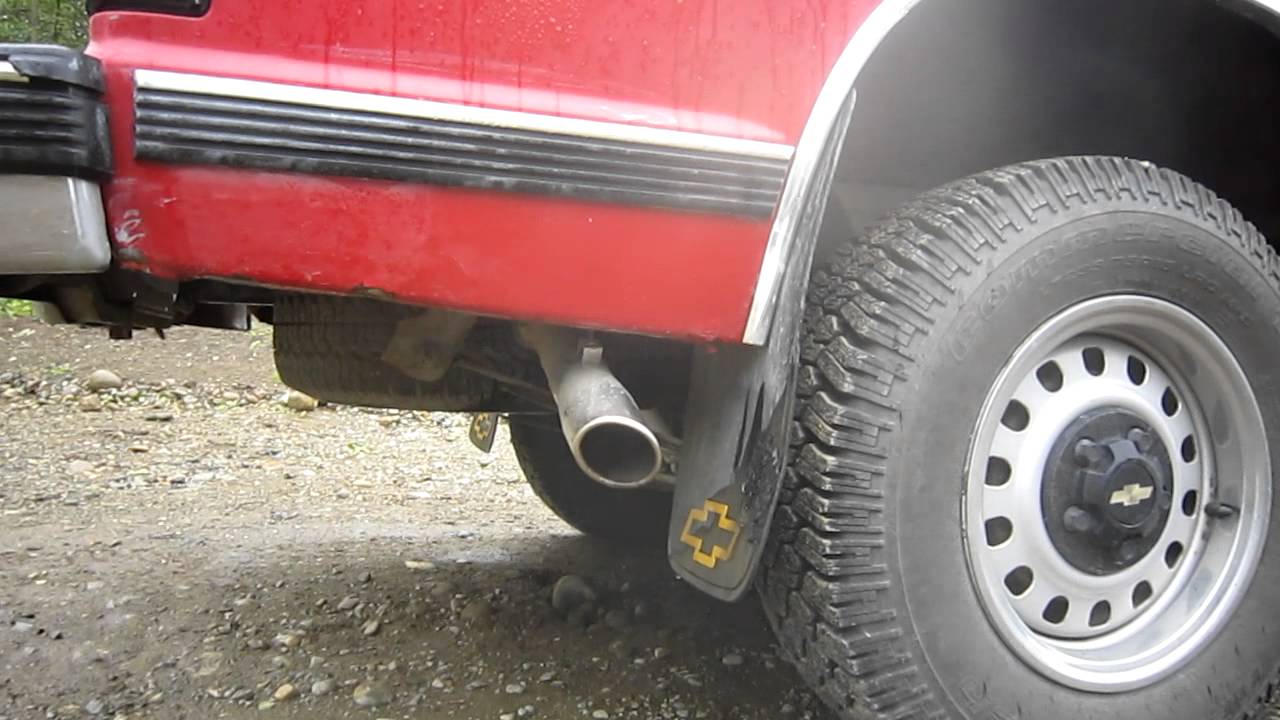 4.3L S10 With Flowmaster 40 Muffler