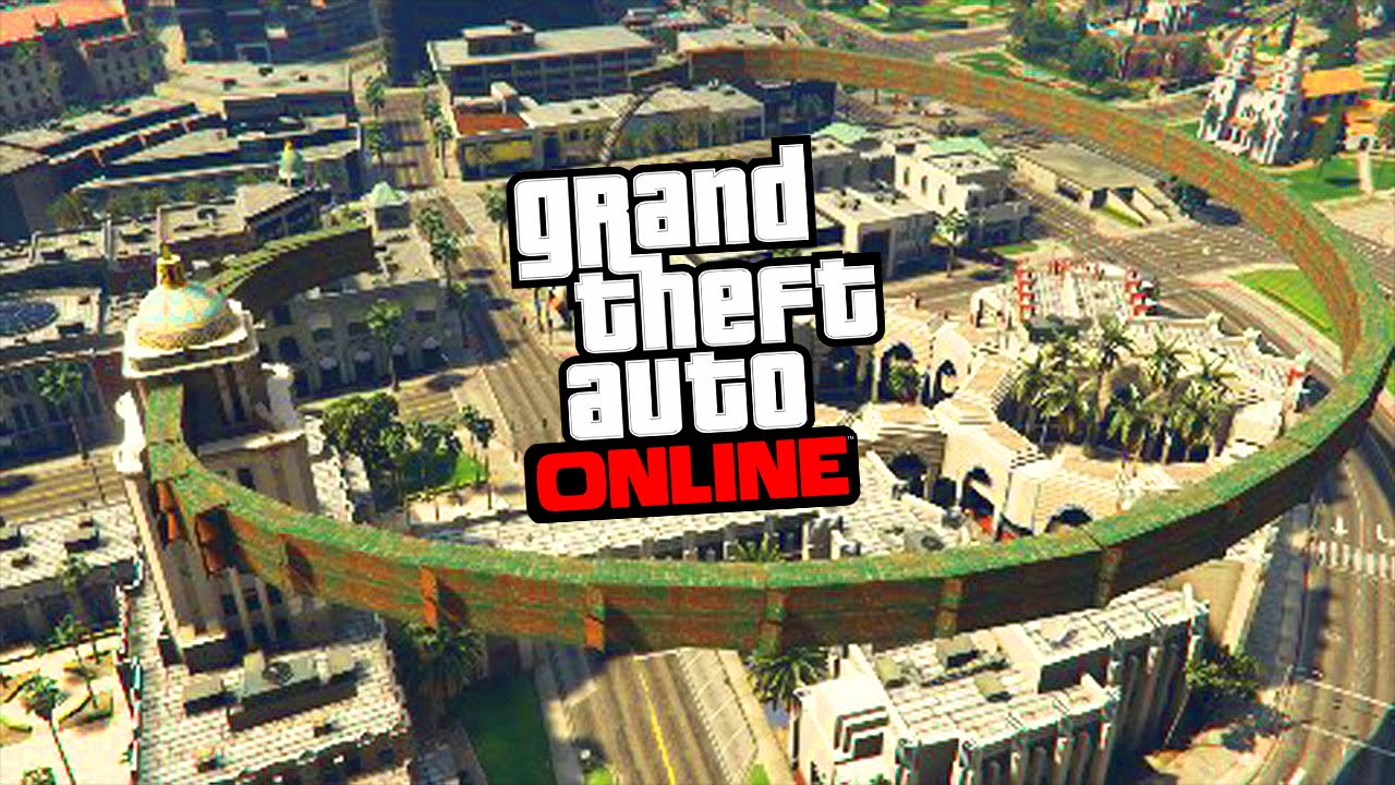 WALLRIDE DANS LE MUR - GTA 5 ONLINE