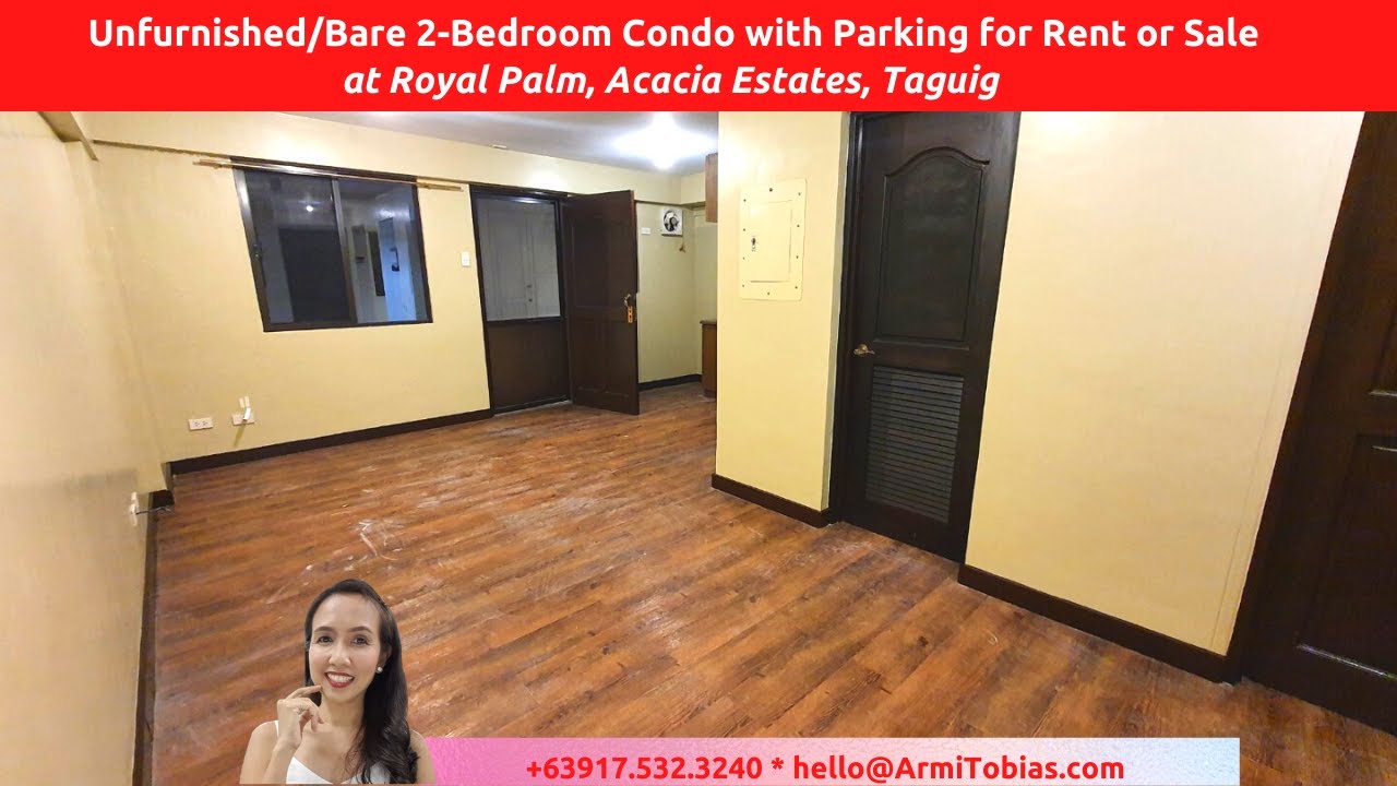 [Rented] RPR-N515 DMCI 2BR Condo for Rent or Sale at Royal Palm Residences Taguig