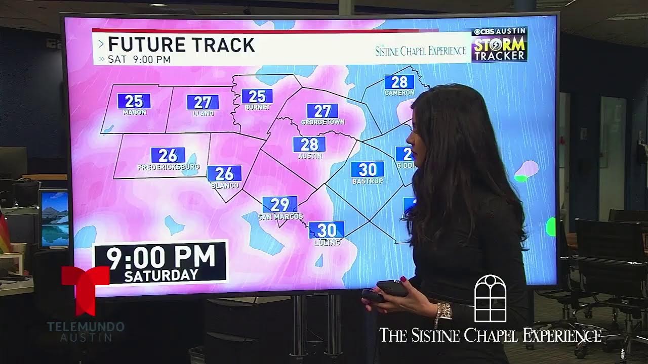VIVO: Tormenta Invernal en el Centro de Texas