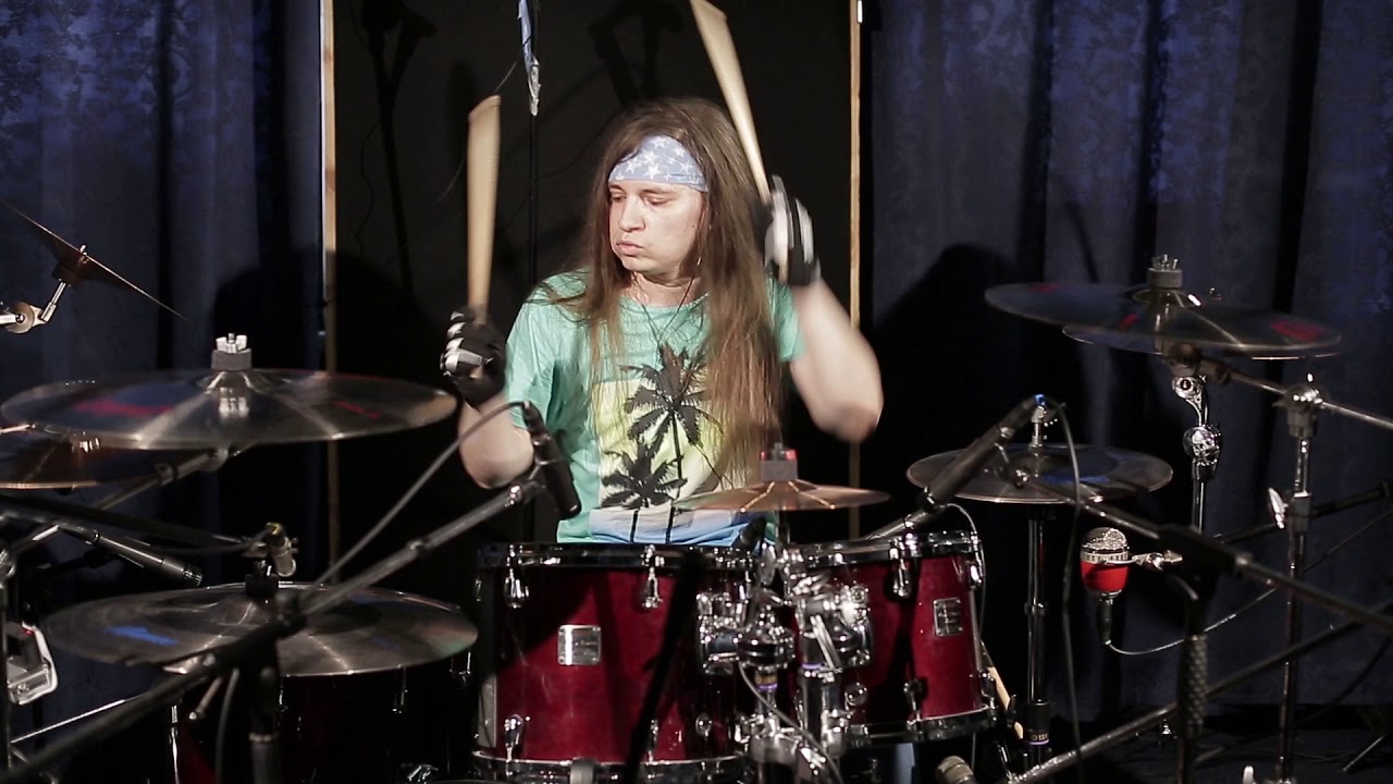 Skid Row - Youth Gone Wild (drumcover by Ilya Zhukov)