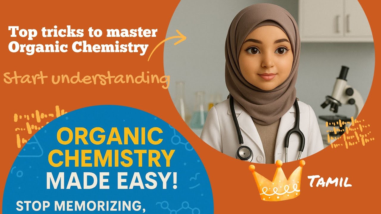 How to Study Organic Chemistry Effectively | Tamil Guide #chemistry #studytips 