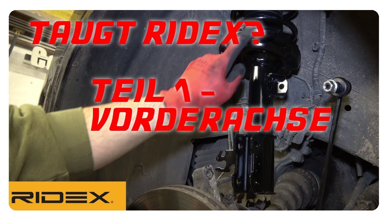 Signum / Vectra C - Ridex Stoßdämpfer + Feder + Querlenker vorne wechseln #Werbevideo