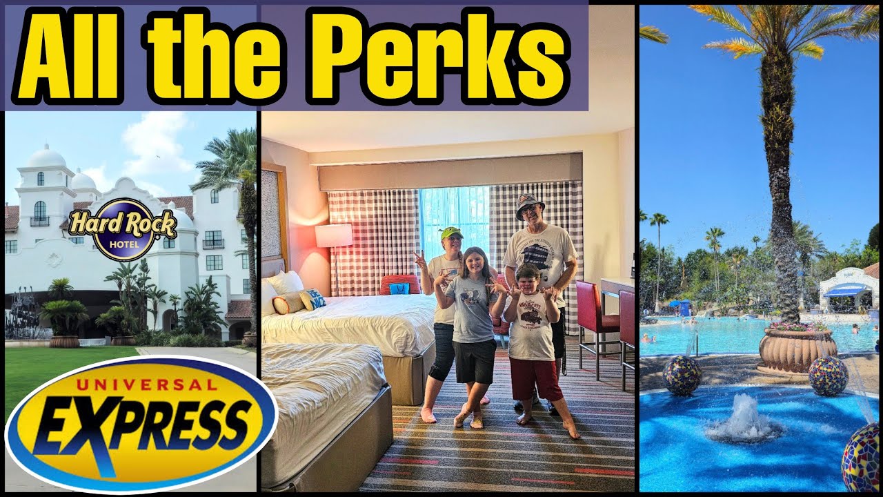 Hard Rock Hotel Perks & All Amenities & Universal Studios Florida