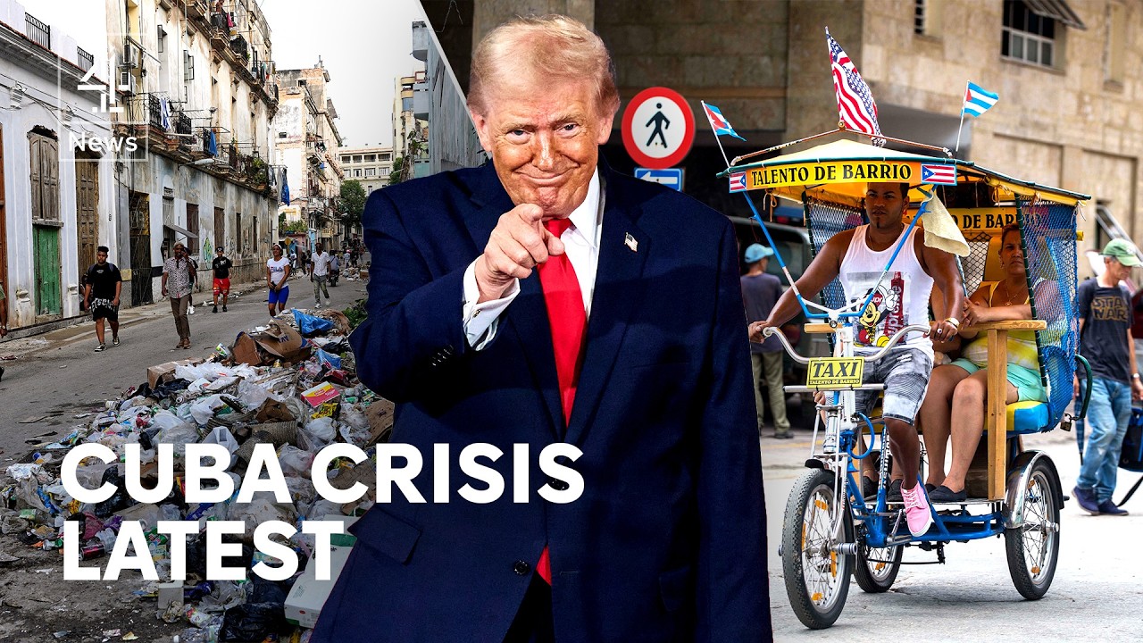Cuba crisis: Trump fuel blockade causes blackouts and waste in streets