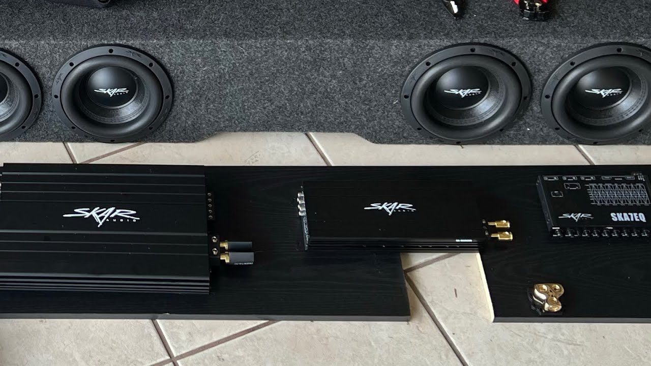 I BUILT A CUSTOM AMP RACK FOR MY SILVERADO!!!