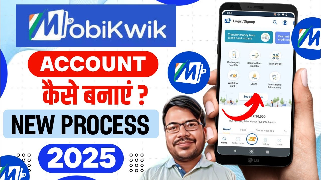 Mobikwik account kaise banaye | Mobikwik account create | how to create mobikwik account 2025