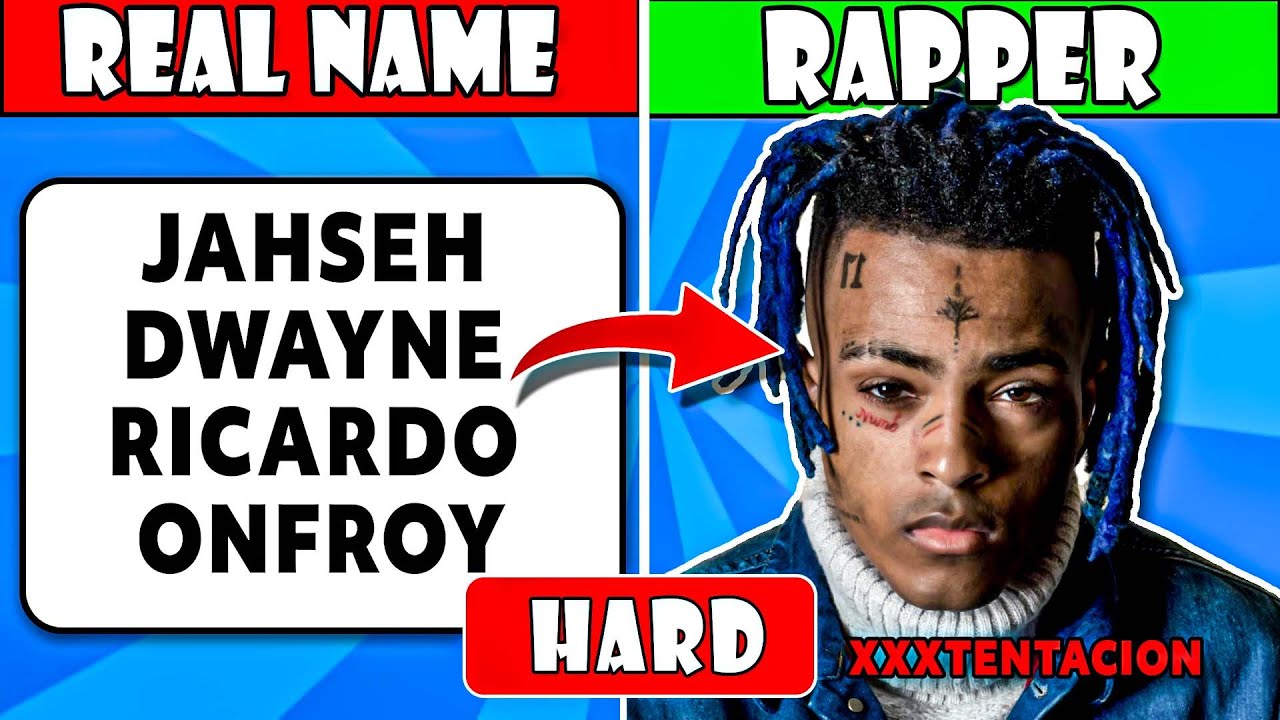 Guess The Rapper By Their Real Name🎤✅🎵 (99.9% Will Fail) | Rap Quiz 2024 | The Quiz Mania