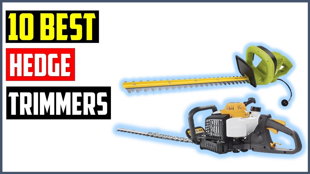✅ TOP 10 Best Cordless Hedge Trimmer 2023 | Best Hedge Trimmers Review in the market