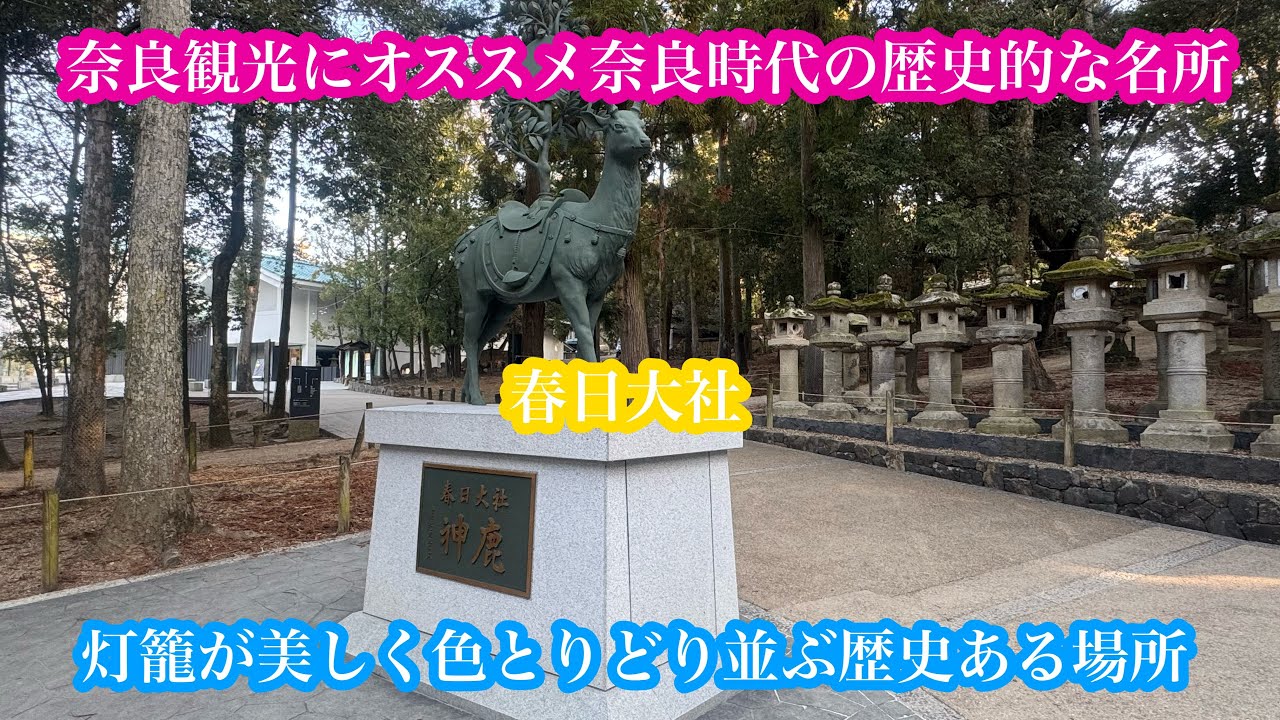 奈良観光の一つ歴史的建造物『春日大社』を散策！#奈良県#奈良市#観光