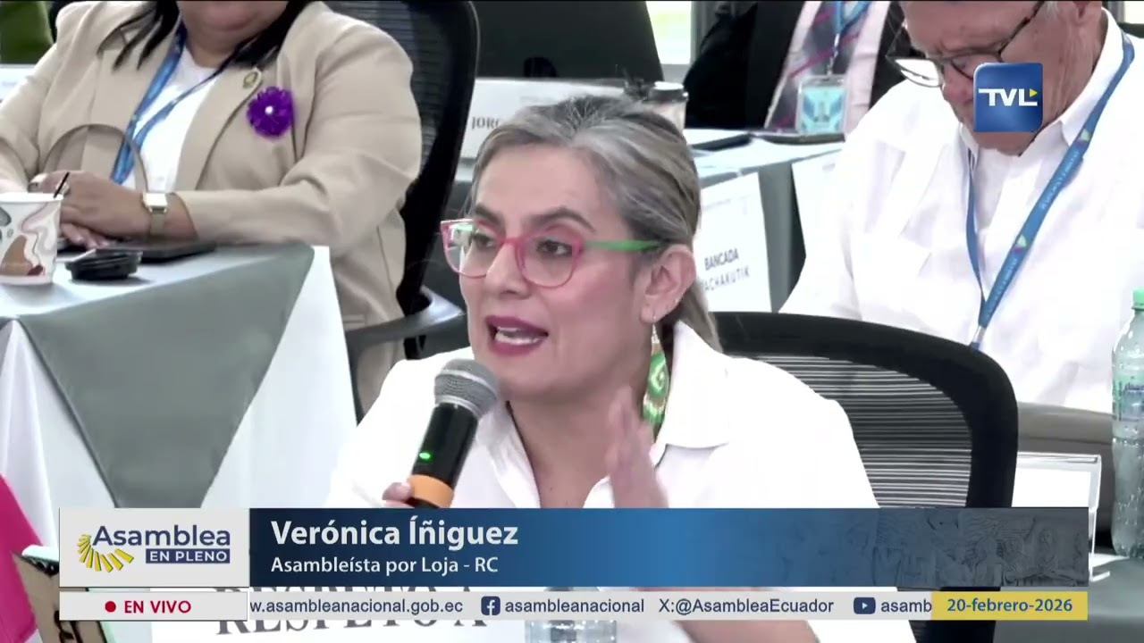 Asambleísta Verónica Iñiguez - Sesión 072