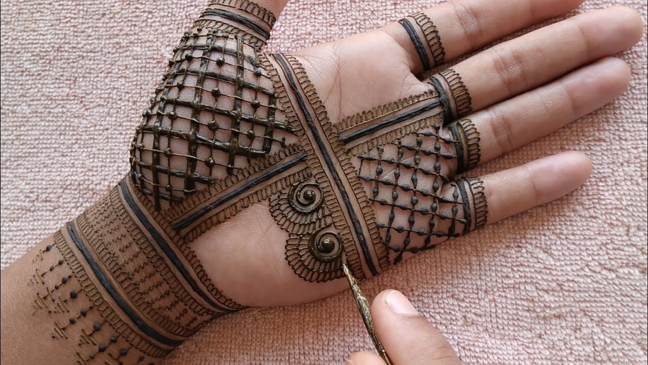 New Front Hand Mehndi Design | Mehndi Design | Beautiful Mehndi Design #mehndidesign #newmehndi 