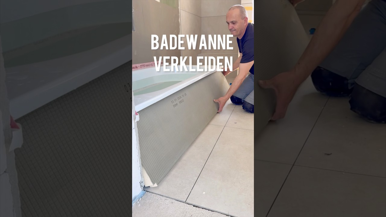 Diese L&ouml;sung kennt fast keiner &ndash; so haben wir unsere Badewanne verkleidet