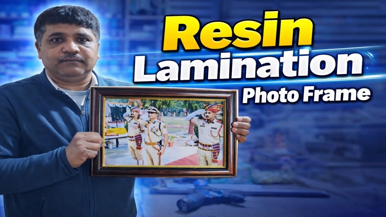 ✨ Resin Lamination Photo Frame – Premium Quality & Long Lasting ✨