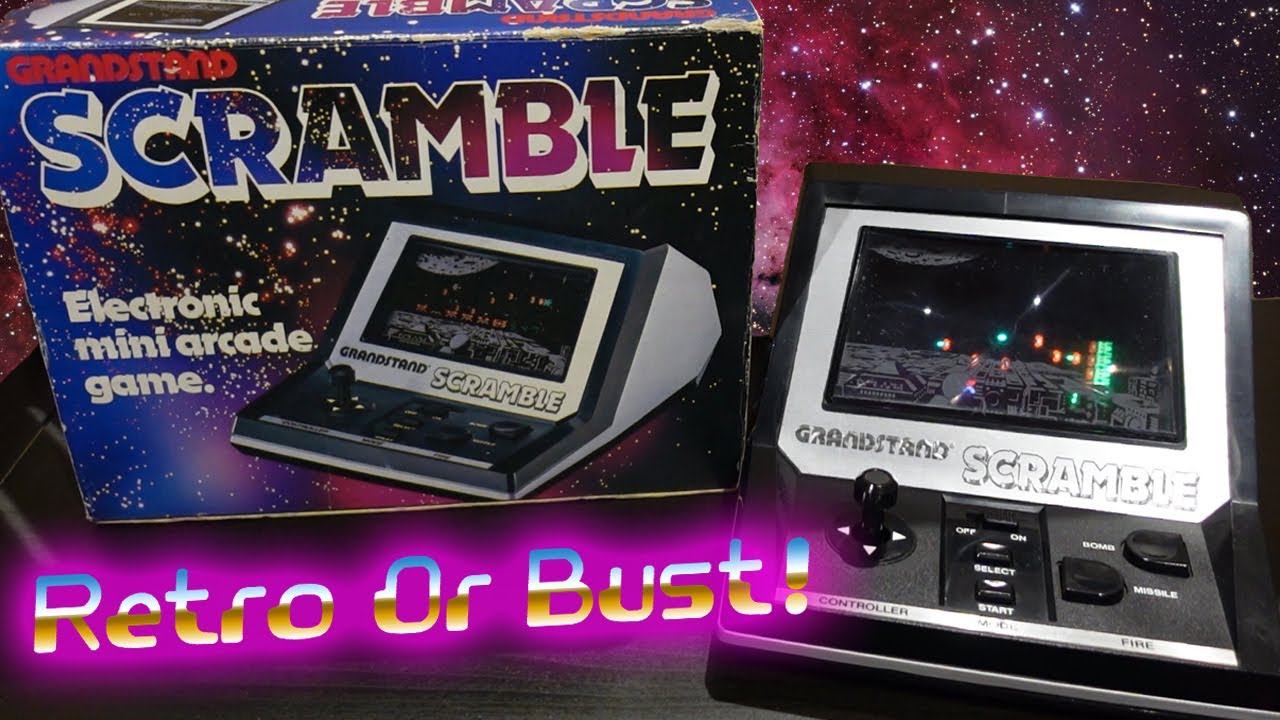 Grandstand Scramble Electronic Tabletop Game From 1982 | Retro Bytes