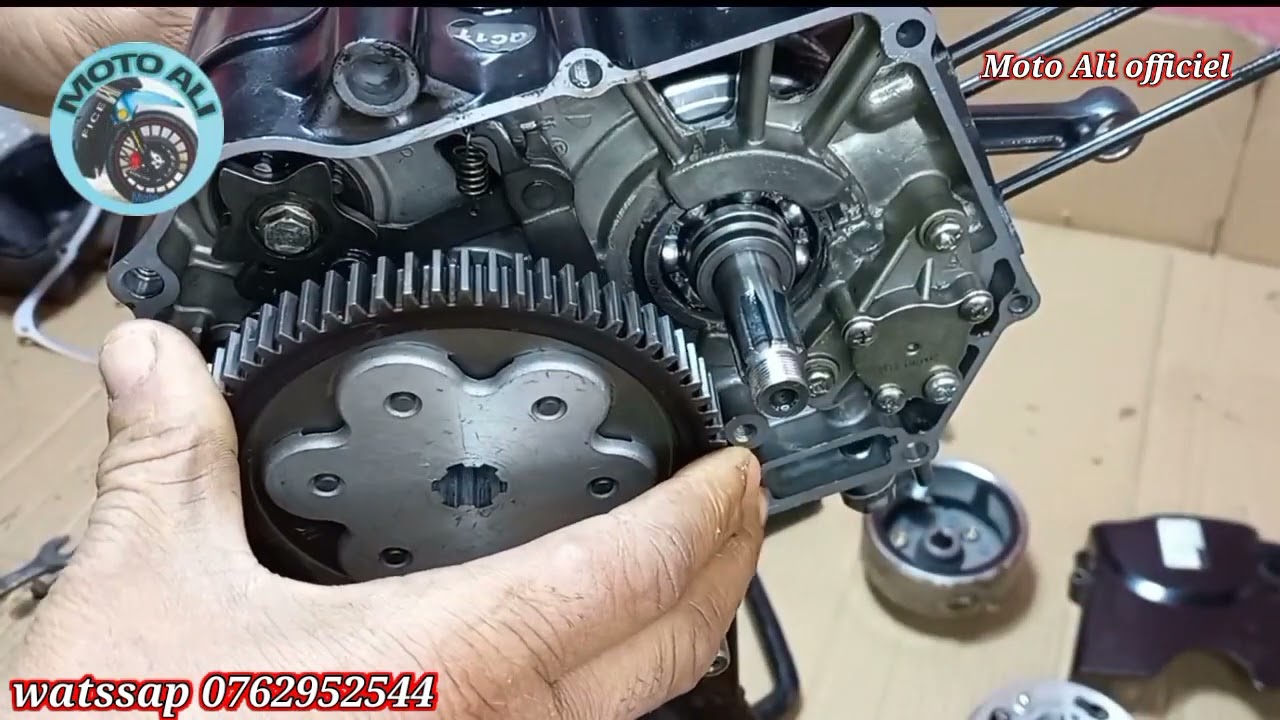 Montage moteur 110cc du début à la fin ( la deuxième partie)