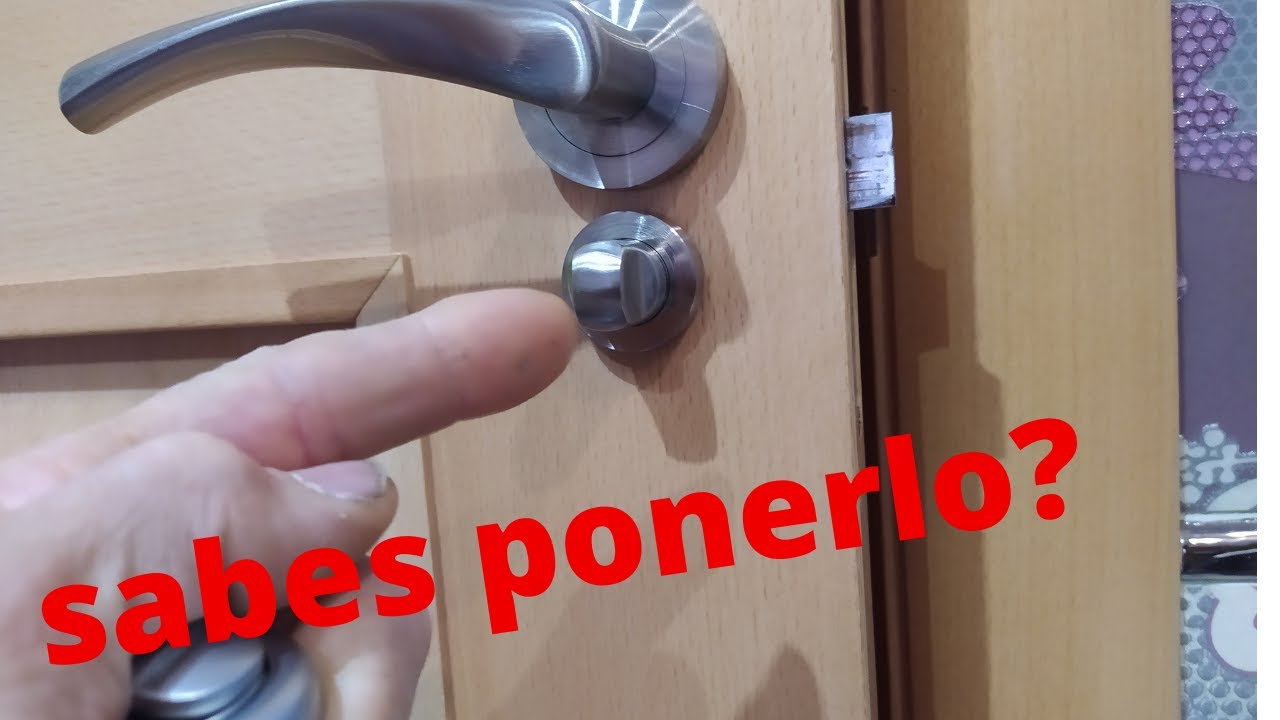 Poner condena en PUERTA DE MADERA-poner cerrojo