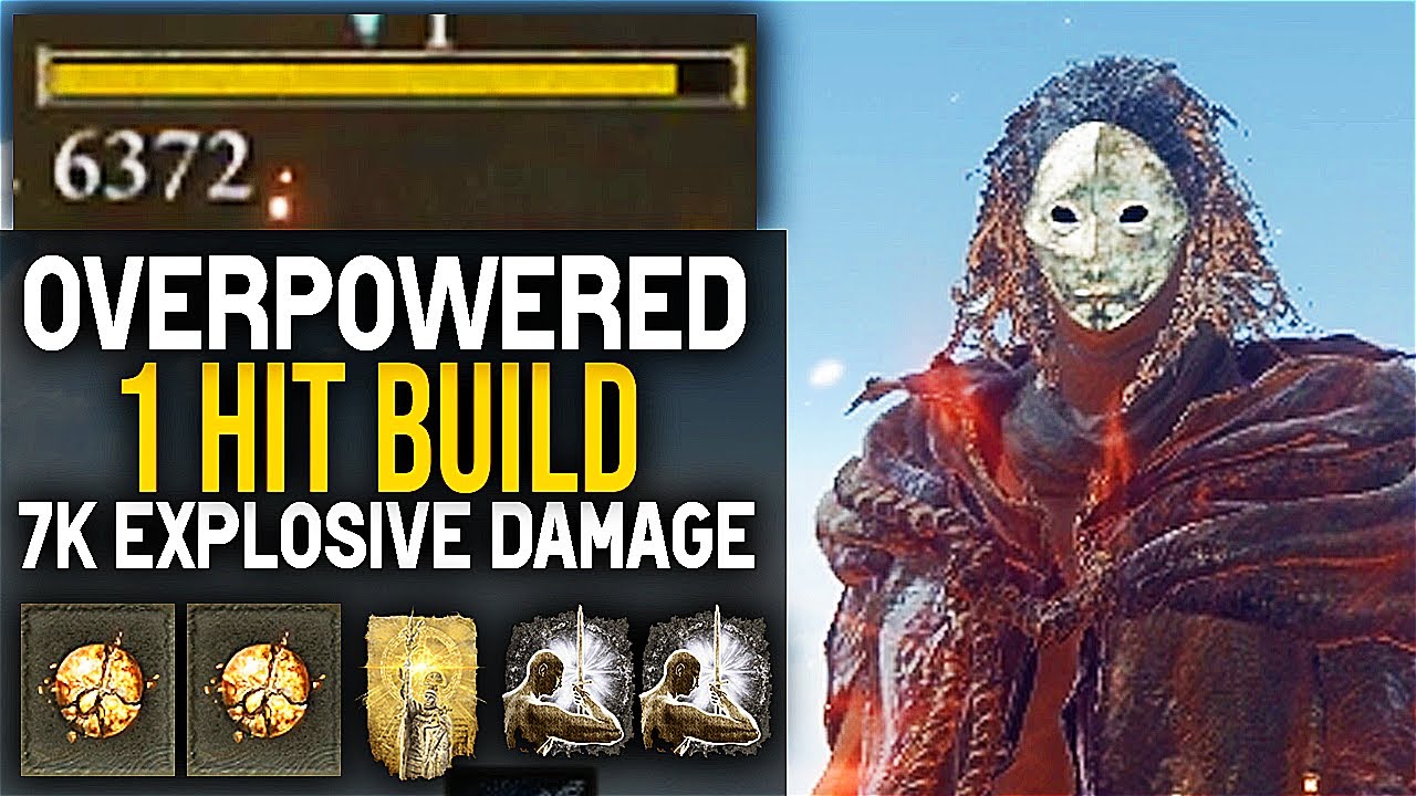 Elden Ring OVERPOWERED 1 HIT BUILD (7000 DAMAGE) - Elden Ring Most Powerful Build