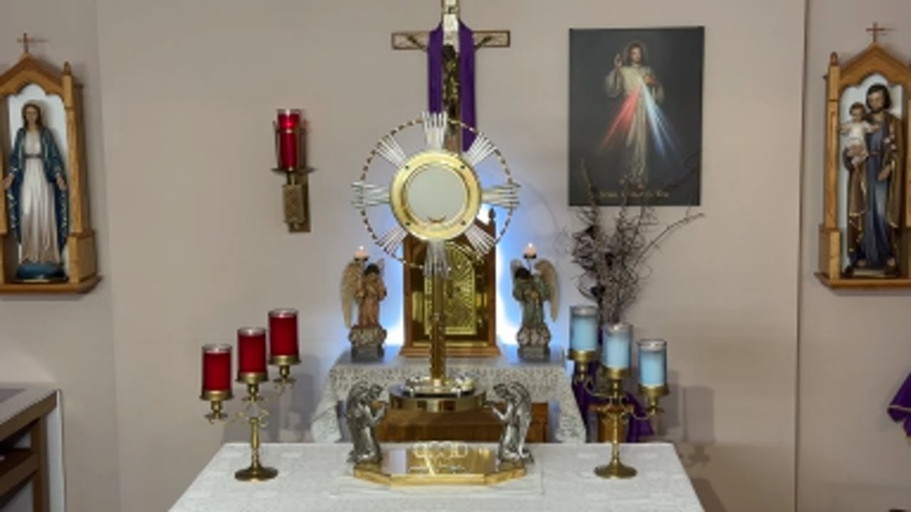 LIVE Eucharistic Adoration - Sisters of Divine Mercy