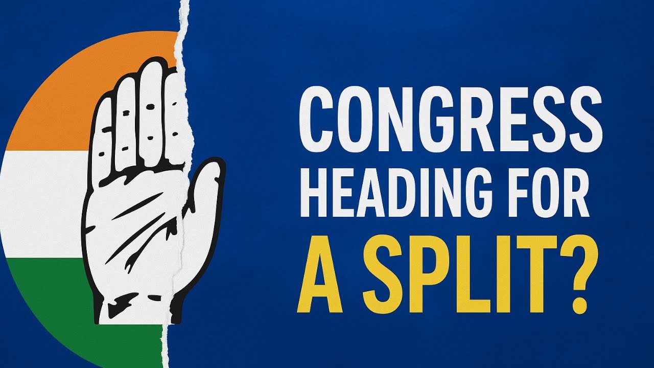 Is Congress heading for a split? 📱