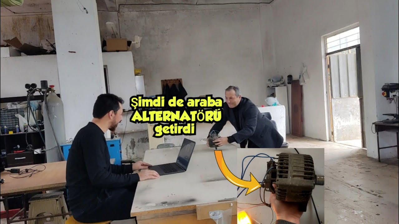 Araba ALTERNATÖRÜ ile elektrik nasıl üretilir