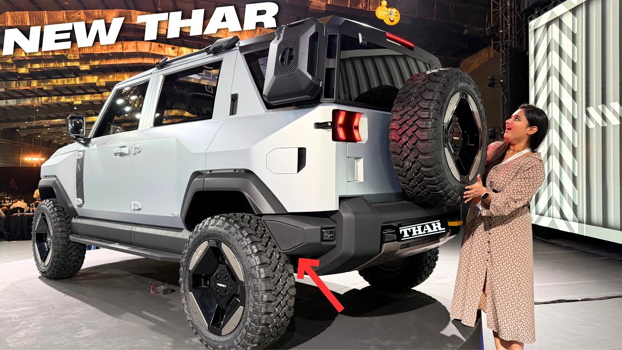 Mahindra THAR New Model Revealed - Detailed Walkaround 🔥
