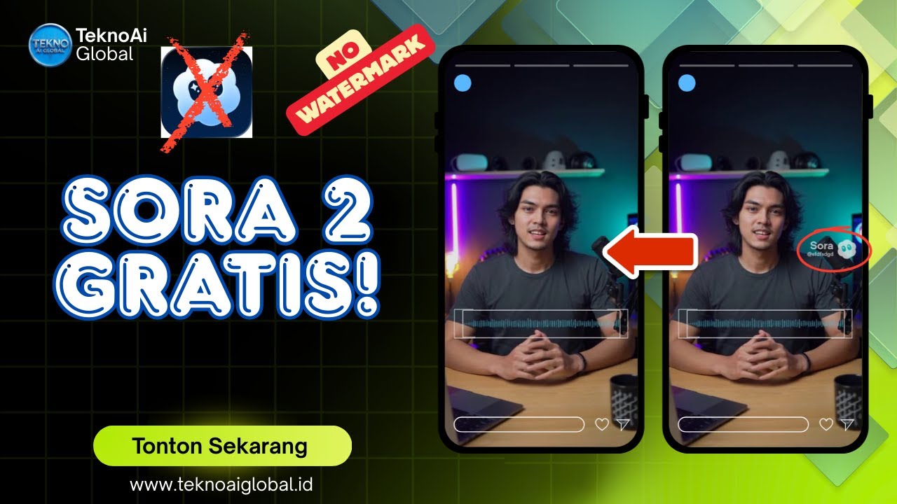 UPDATE 2025! Cara Pakai Sora 2 di HP (Gratis) + Export Tanpa Watermark