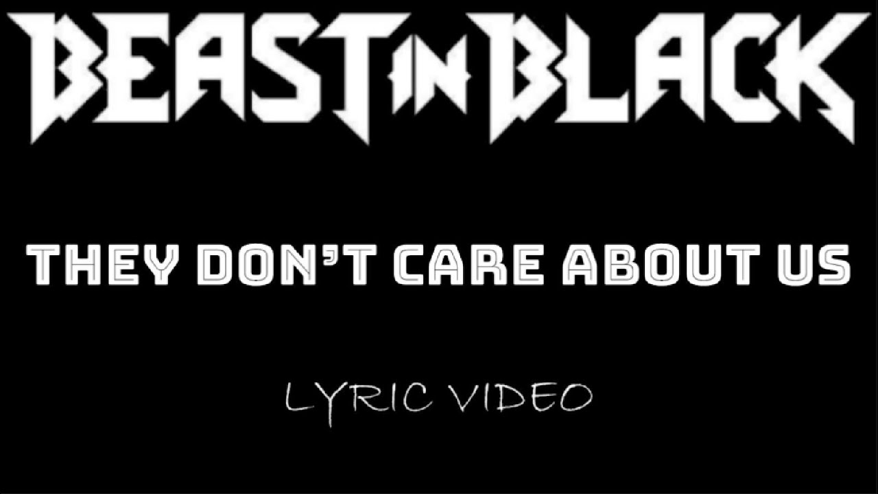 Beast In Black - They Don't Care About Us (Michael Jackson Cover) - 2021 - Lyric Video