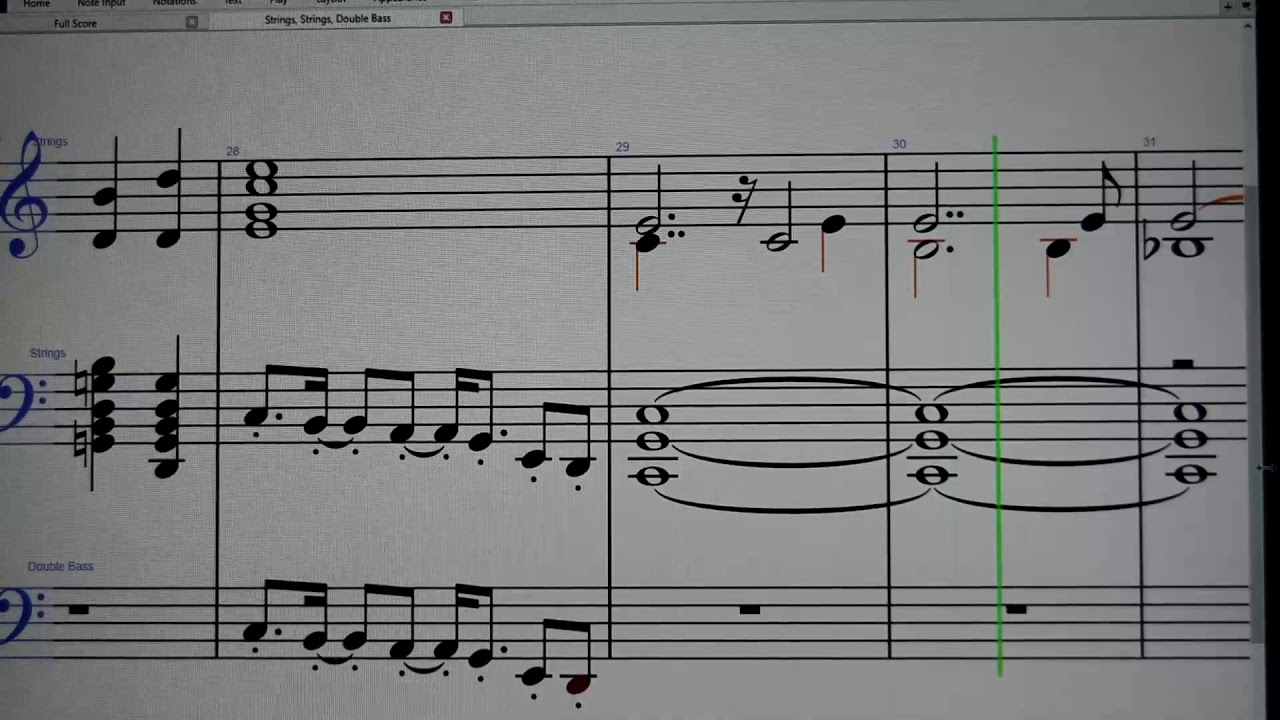 Something  - The Beatles. Strings music sheet