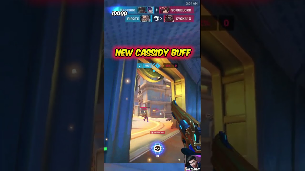 IDDQD Tries Out The New Cassidy Buff #overwatch2