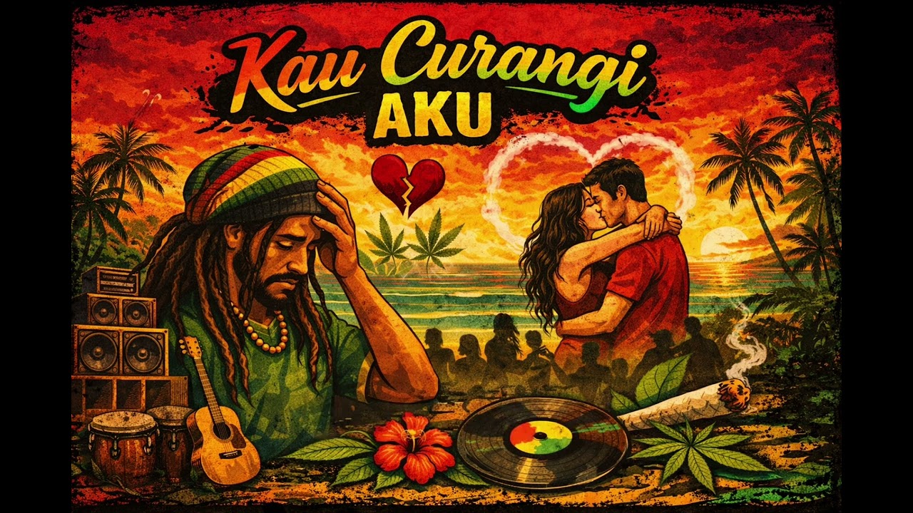 KAU CURANGI AKU - REGGAE SANTAI 2026 ( LIRIK VIDEO )
