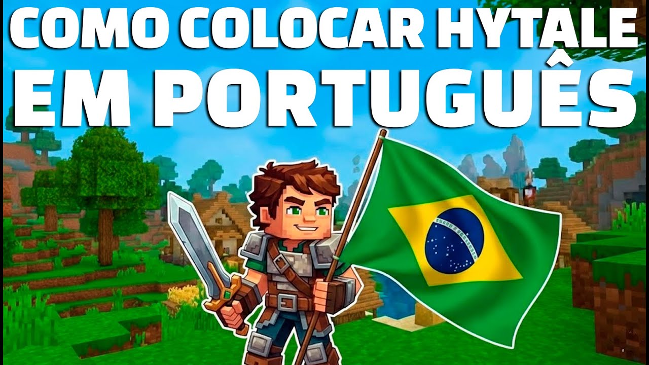 🔴HOW TO PUT HYTALE IN PORTUGUESE - UPDATED PT-BR TRANSLATION