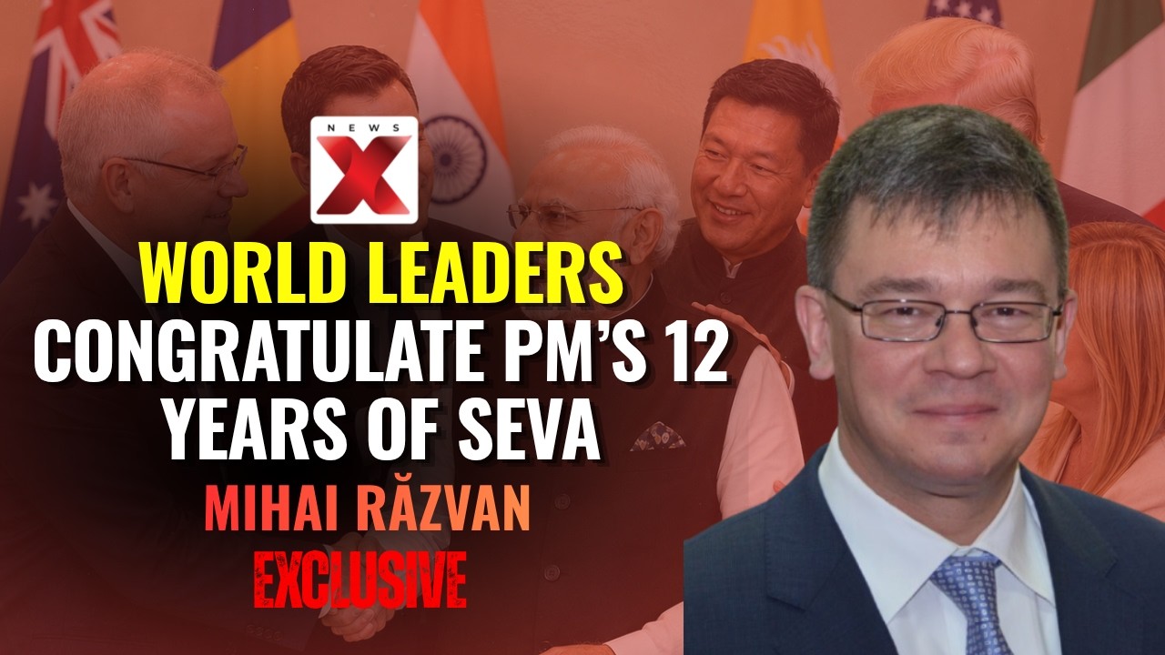 Former Romanian Prime Minister Mihai Răzvan Congratulates PM Modi | 12 Years of Service | NewsX
