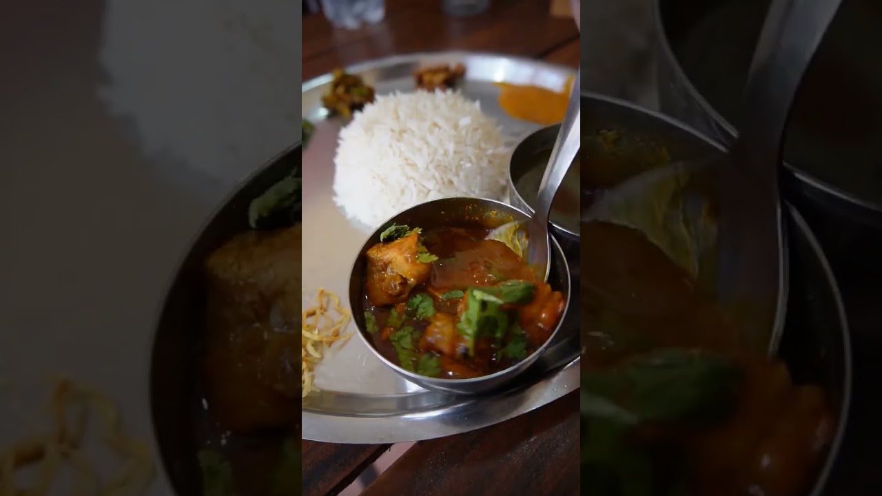 Authentic Thakali khana #foodgasmnepal #thakalikhana #nepalifood