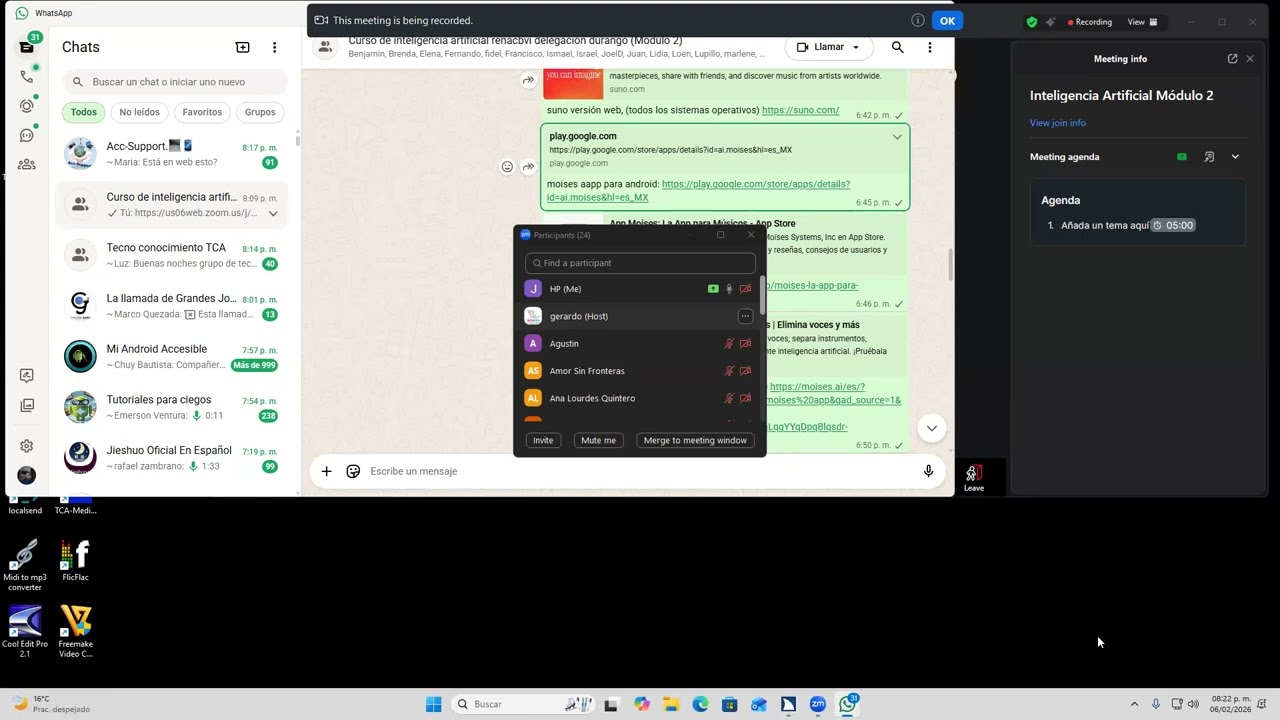 Módulo 2 Del Taller De Inteligencia Artificial, Por José Carlos González Aguilar 🧑‍🦯🧑‍💻✍️📖