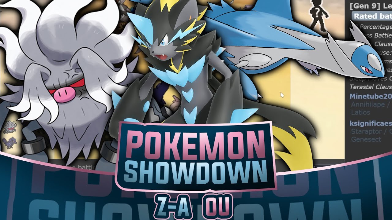 Pokemon Showdown [Z-A OU] - Mega schnell und mega stark!